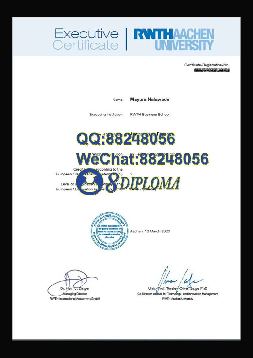 亚琛应用技术大学毕业证成绩单复刻