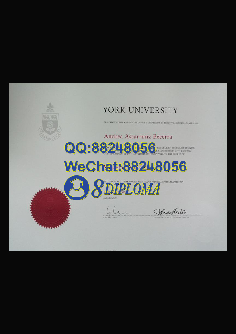 加拿大约克大学毕业证成绩单复刻