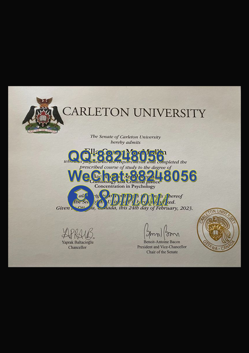 加拿大卡尔顿大学毕业证成绩单复刻