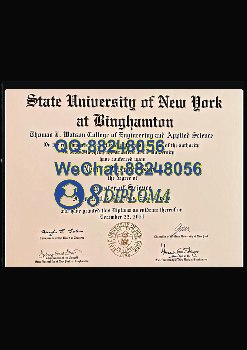 美国宾汉姆顿大学毕业证样板学位证成绩单学历认证留信认证学生卡offer信封