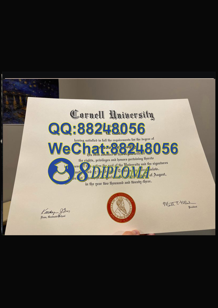 美国康奈尔大学毕业证样板学位证成绩单学历认证留信认证学生卡offer信封