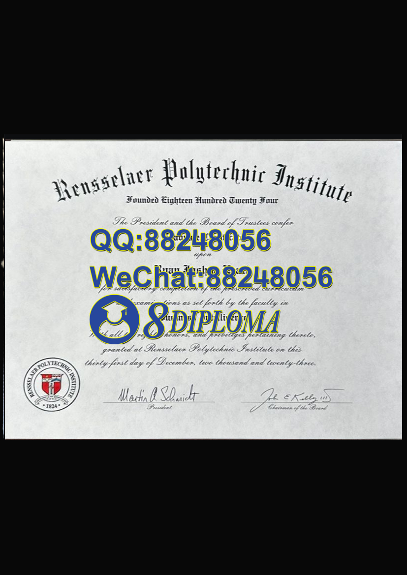 美国伦斯勒理工学院毕业证样板学位证成绩单学历认证留信认证学生卡offer信封