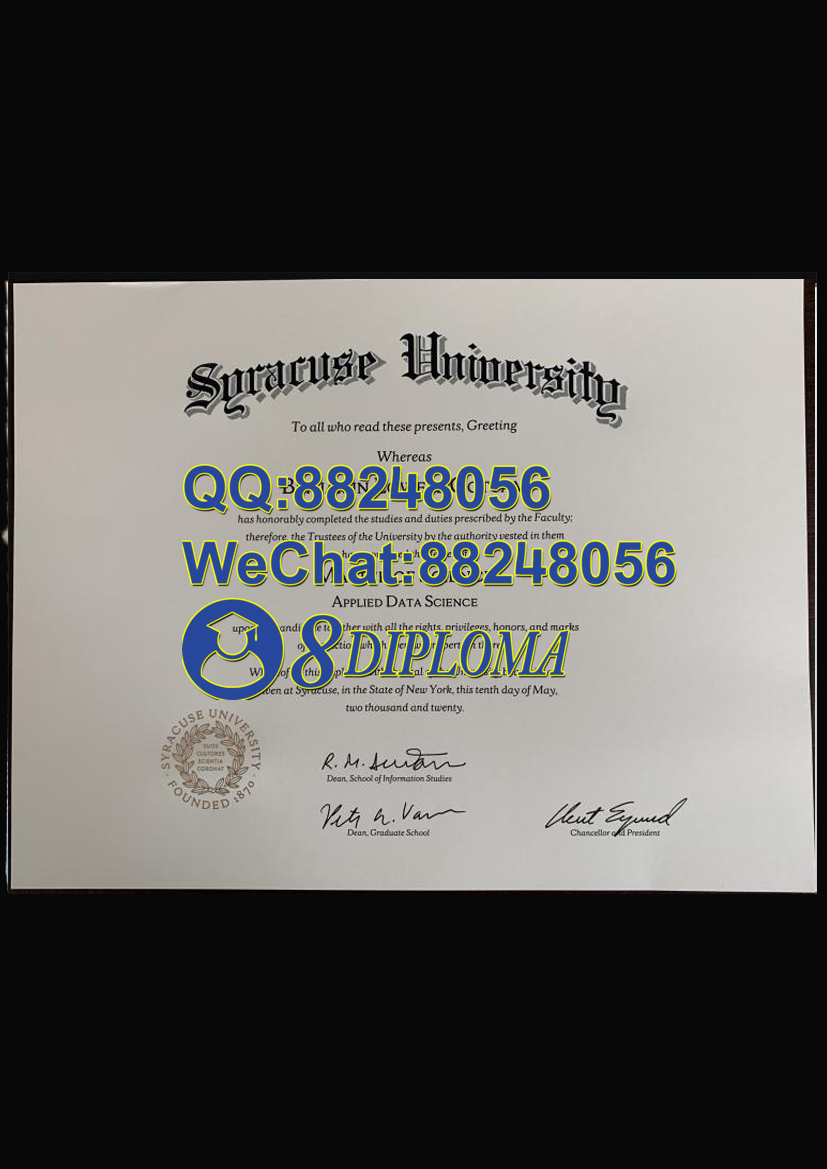 美国雪城大学毕业证样板学位证成绩单学历认证留信认证学生卡offer信封