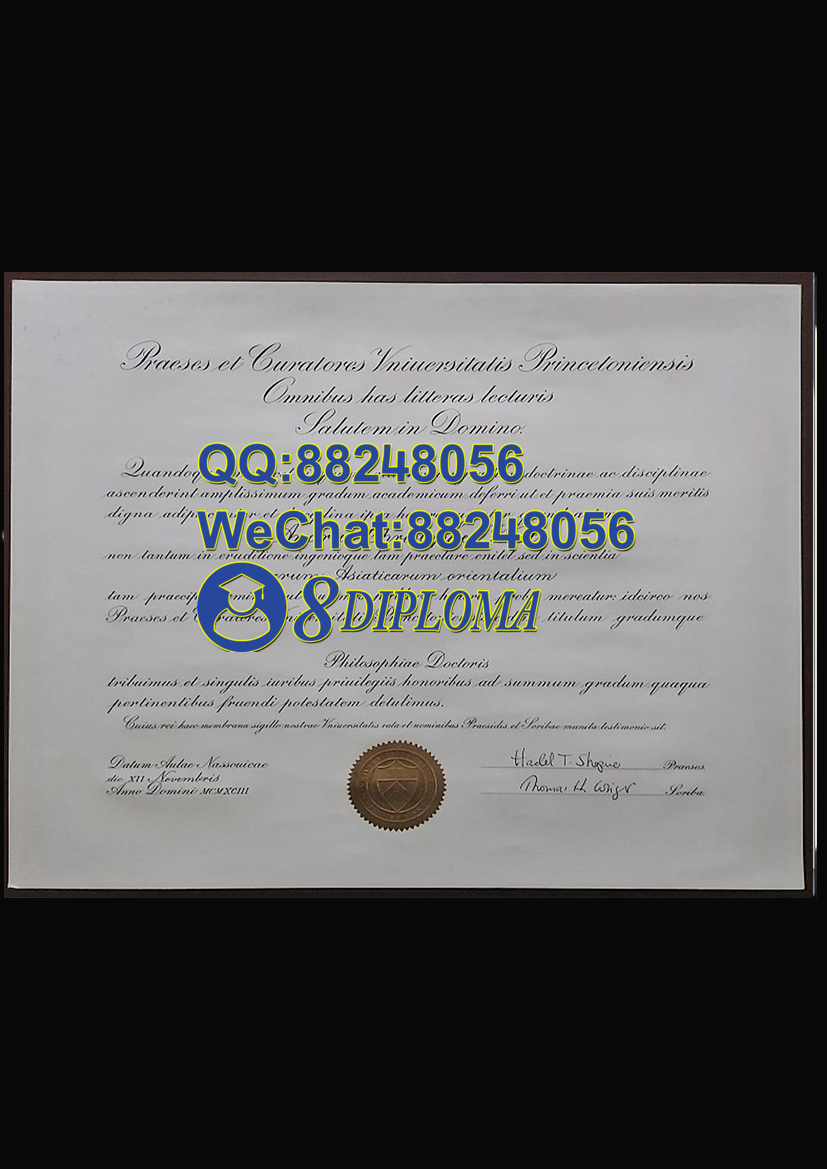 美国普林斯顿大学毕业证样板学位证成绩单学历认证留信认证学生卡offer信封
