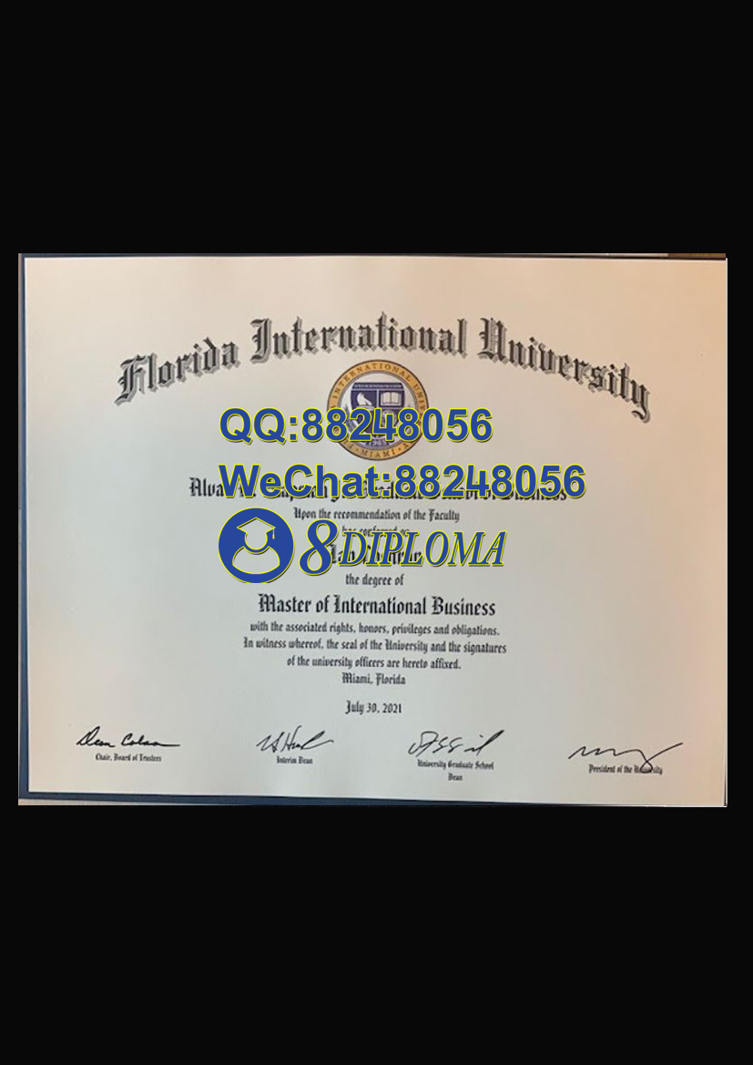 美国佛罗里达国际大学毕业证样板学位证成绩单学历认证留信认证学生卡offer信封