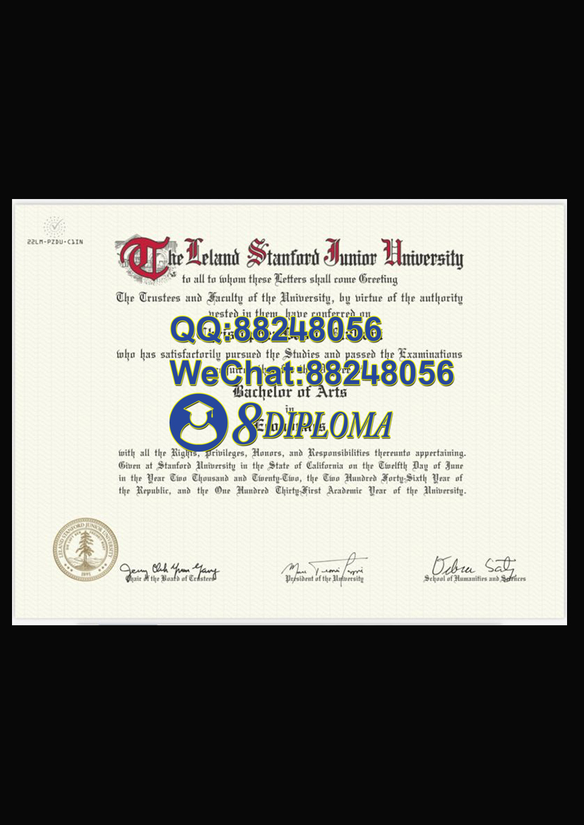 美国斯坦福大学毕业证样板学位证成绩单学历认证留信认证学生卡offer信封