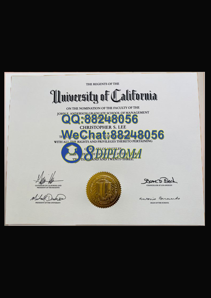 美国加州大学洛杉矶分校毕业证样板学位证成绩单学历认证留信认证学生卡offer信封