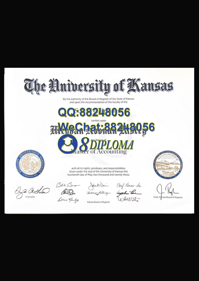 美国堪萨斯大学公共劳伦斯分校毕业证样板学位证成绩单学历认证留信认证学生卡offer信封