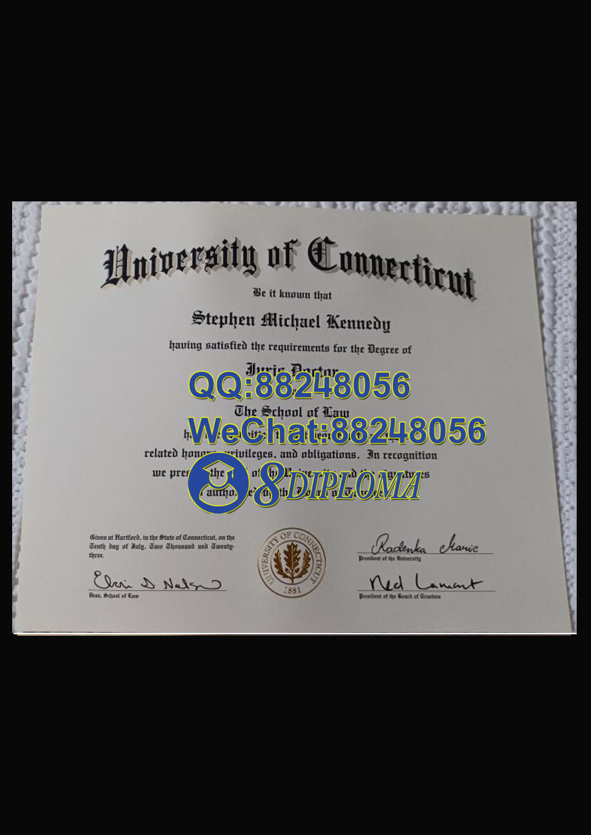 美国康涅狄格大学毕业证样板学位证成绩单学历认证留信认证学生卡offer信封