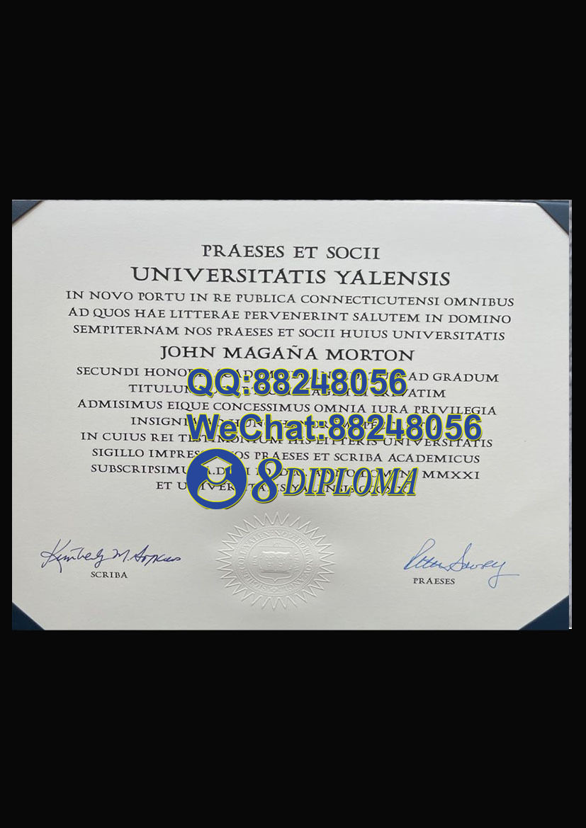 美国耶鲁大学毕业证样板学位证成绩单学历认证留信认证学生卡offer信封