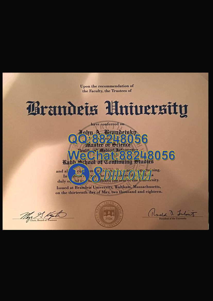 美国布兰迪斯大学毕业证样板学位证成绩单学历认证留信认证学生卡offer信封