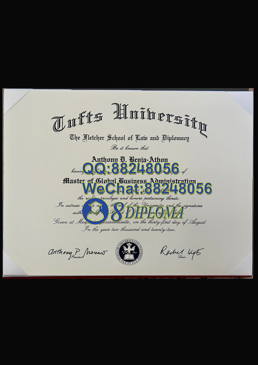 美国塔夫茨大学毕业证样板学位证成绩单学历认证留信认证学生卡offer信封