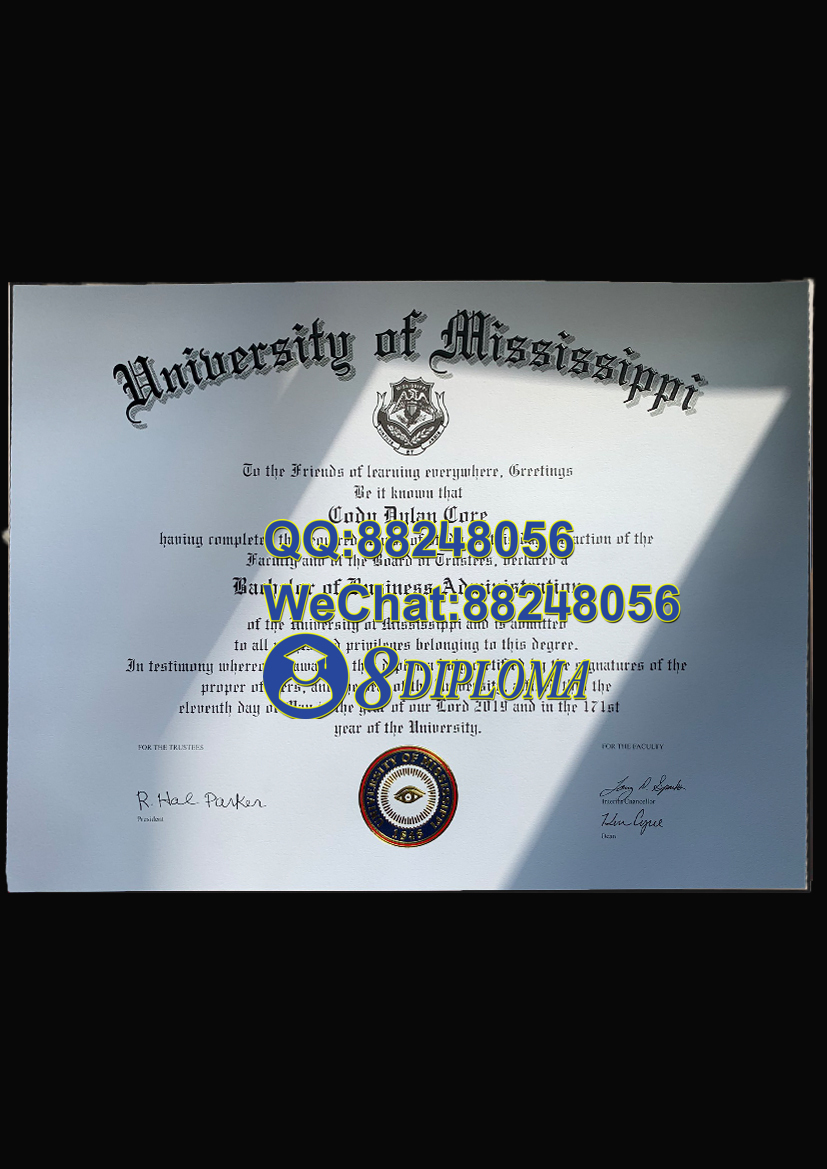 美国密西西比大学毕业证样板学位证成绩单学历认证留信认证学生卡offer信封