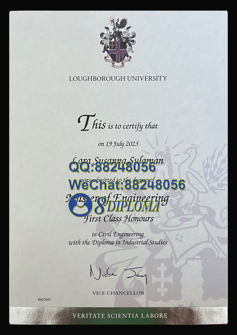 英国拉夫堡大学毕业证样板学位证成绩单学历认证留信认证学生卡offer信封