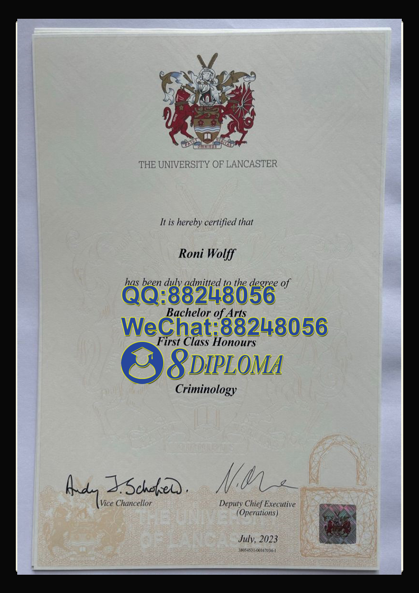 英国兰卡斯特大学毕业证样板学位证成绩单学历认证留信认证学生卡offer信封