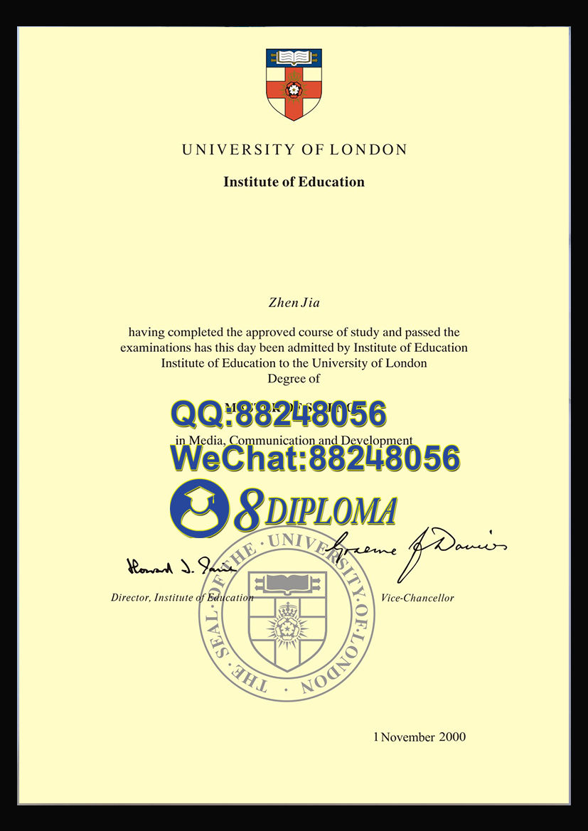 英国伦敦大学教育学院毕业证样板学位证成绩单学历认证留信认证学生卡offer信封