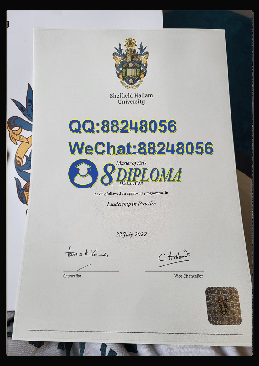 英国谢菲尔德哈勒姆大学毕业证样板学位证成绩单学历认证留信认证学生卡offer信封