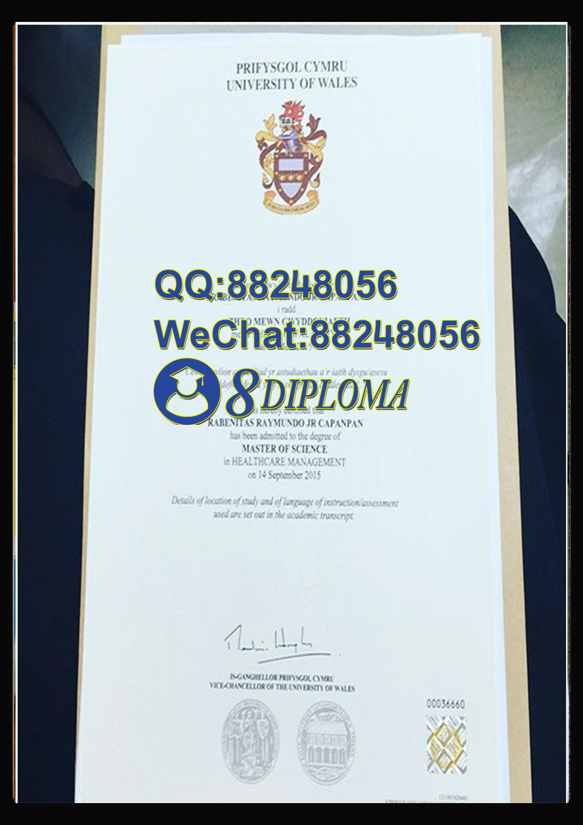 英国英国威尔士大学毕业证样板学位证成绩单学历认证留信认证学生卡offer信封